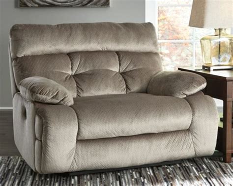 brassville oversized manual recliner.